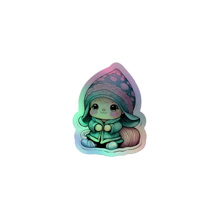 Whimsical Fairy Hood Sticker Sheet product image (1)