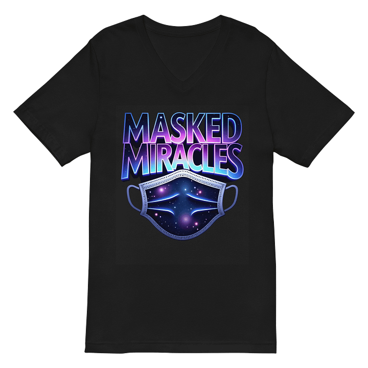 Cosmic Masked Miracles V-Neck Tee product image (3)