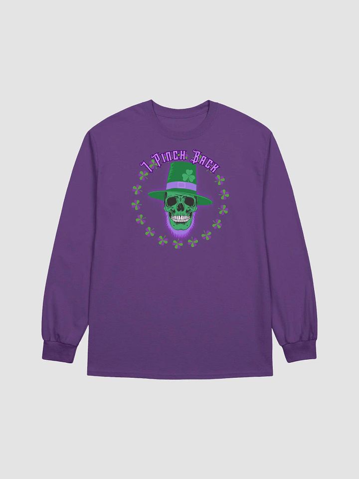 Pinch Back Skull Long Sleeve Tee product image (16)