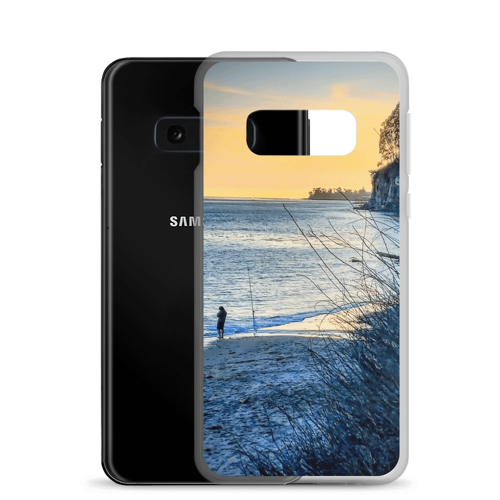 Fishing at Dusk Clear Samsung® Case product image (24)