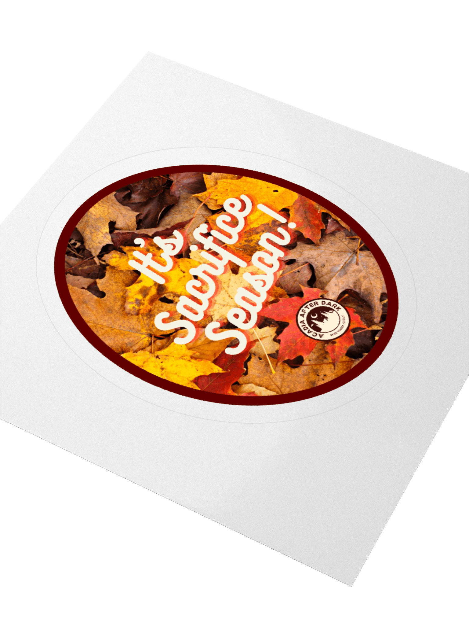 Acadia After Dark Sacrifice Season Kiss Cut Stickers product image (9)