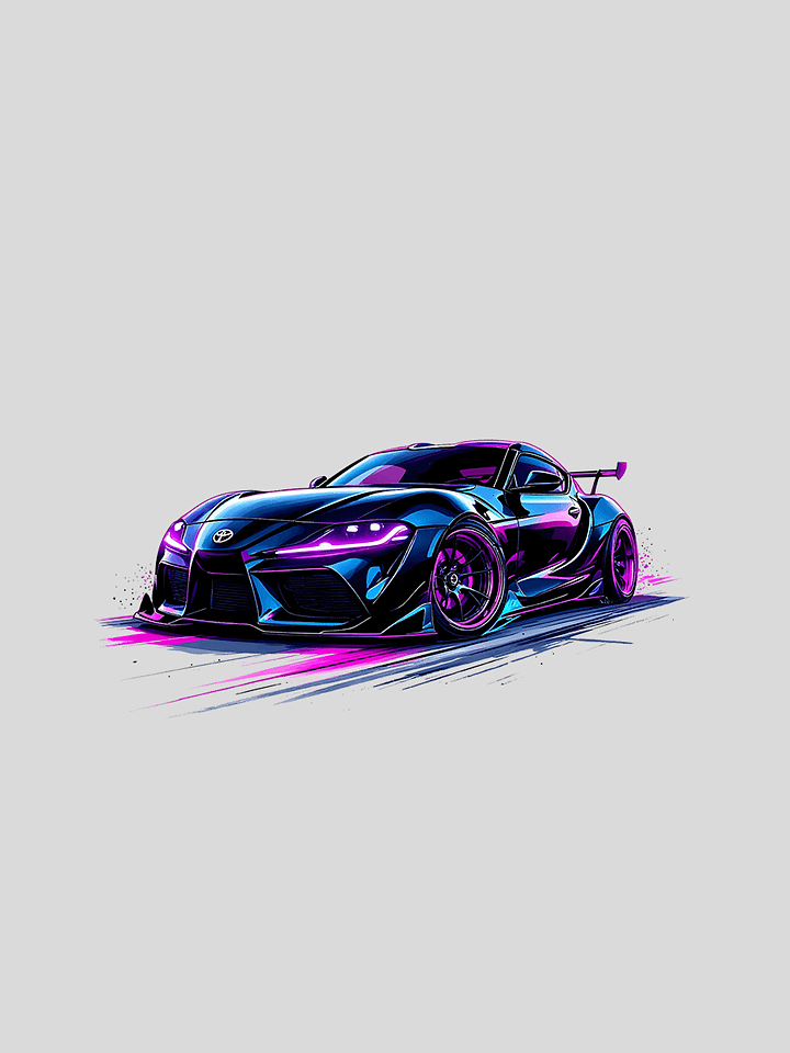 Velocity Car - Printed Tee High Quality product image (2)