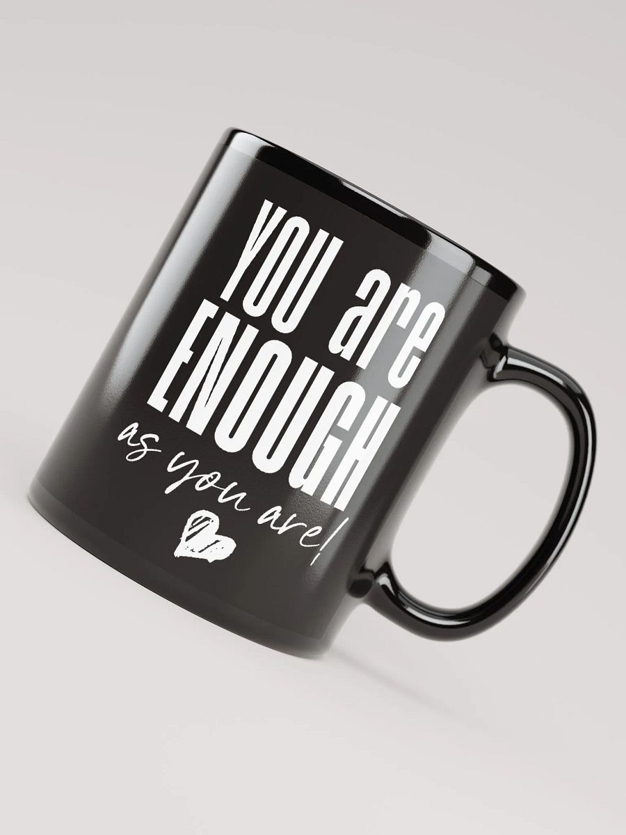 You are Enough Mug - black product image (7)