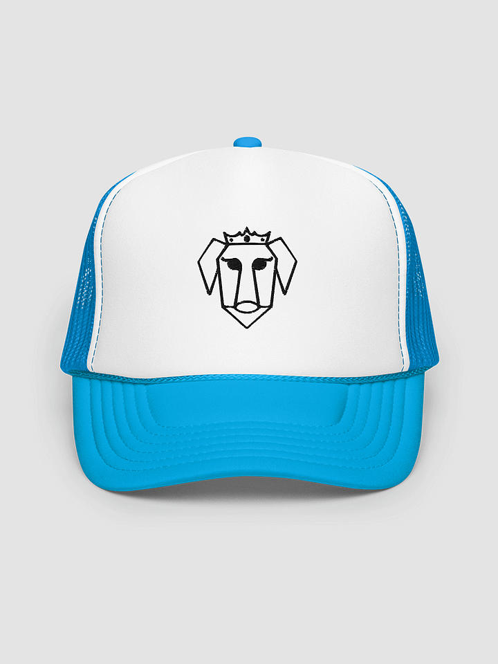 Liz XP Black Xena Logo Otto Foam Trucker Hat product image (8)