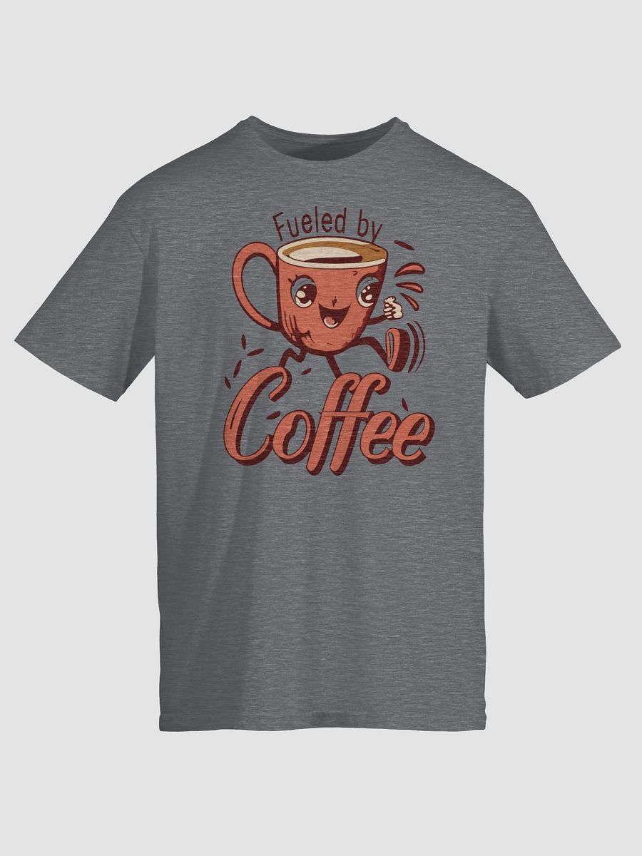 Fueled by Coffee Cartoon T-Shirt product image (3)