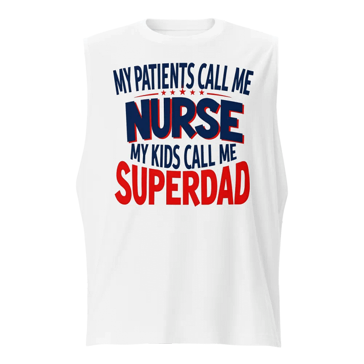 Superdad Nurse Muscle Tank product image (1)
