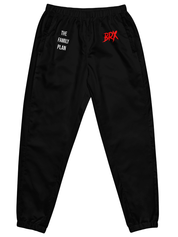 "BRX" TRACK PANTS (BLK) product image (1)