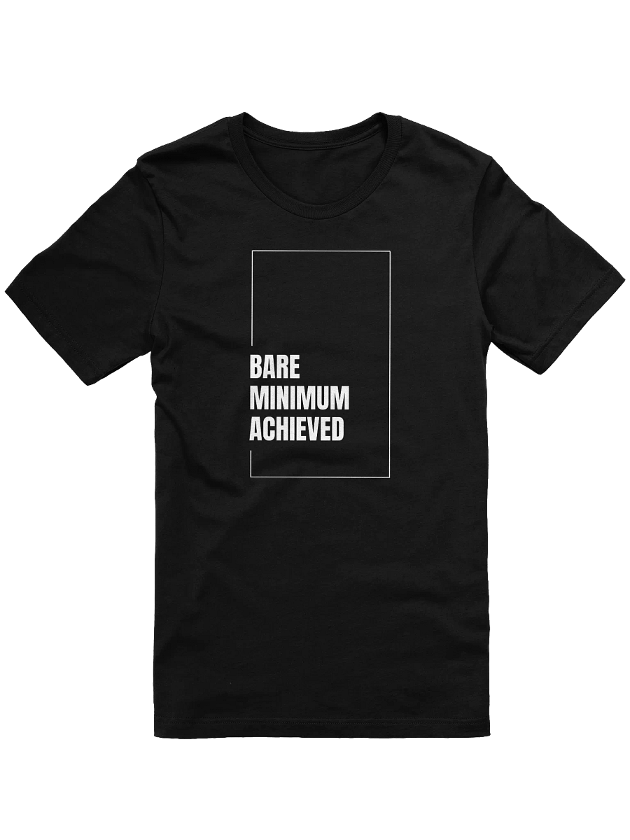 Bare Minimum Tee (Dark) product image (1)