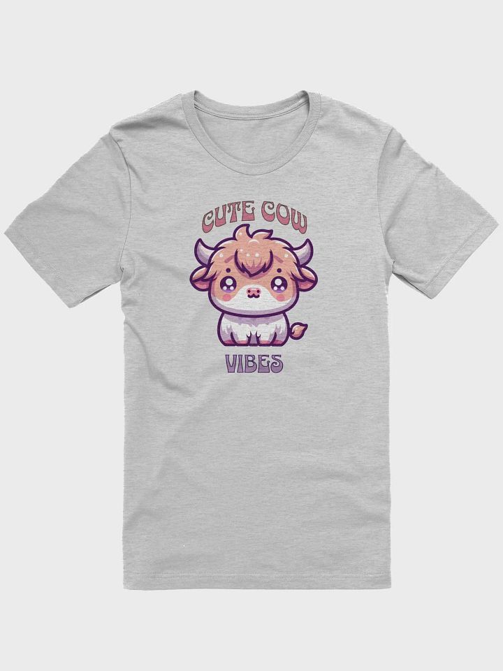 Cute Cow Vibes T-Shirt product image (5)