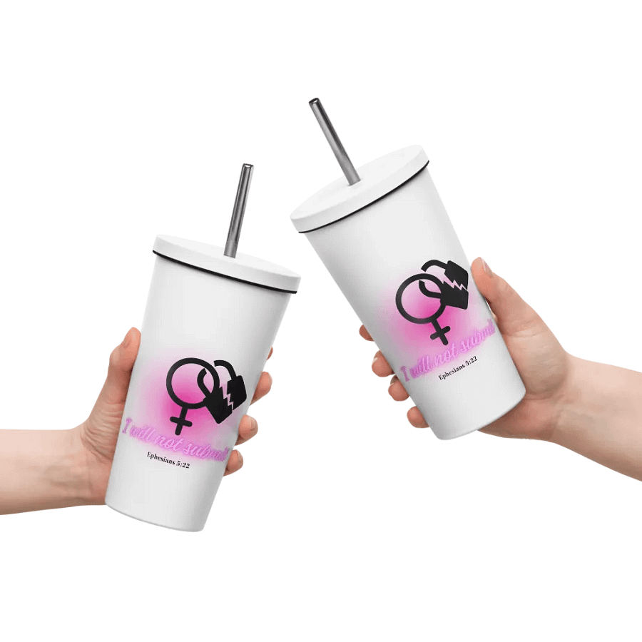 I Will Not Submit Tumbler product image (10)