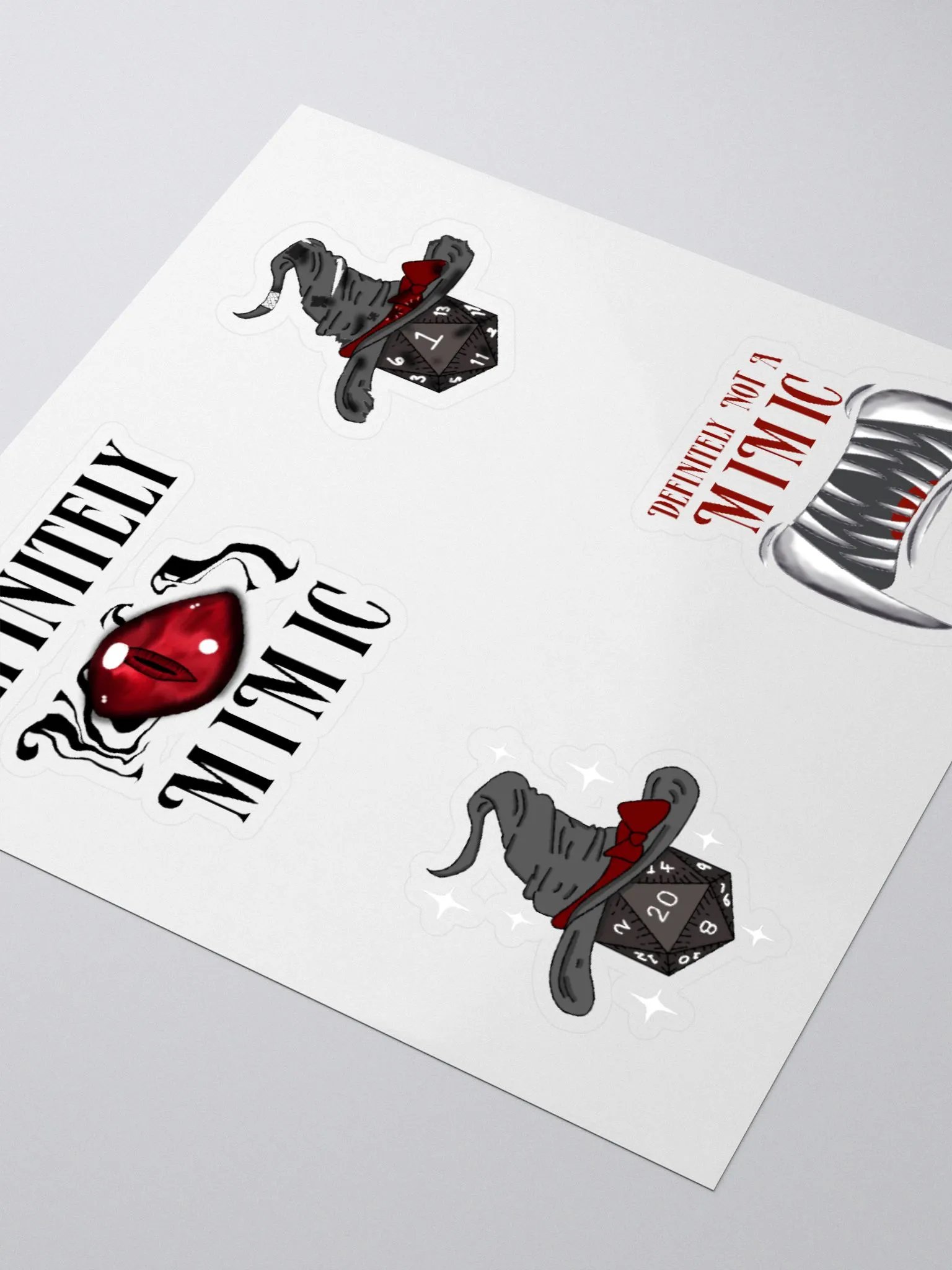 mimic and Dice Stickers product image (9)