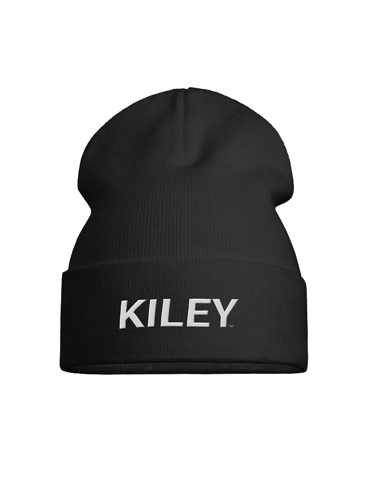 Abstract Monochrome Knit Beanie product image (1)