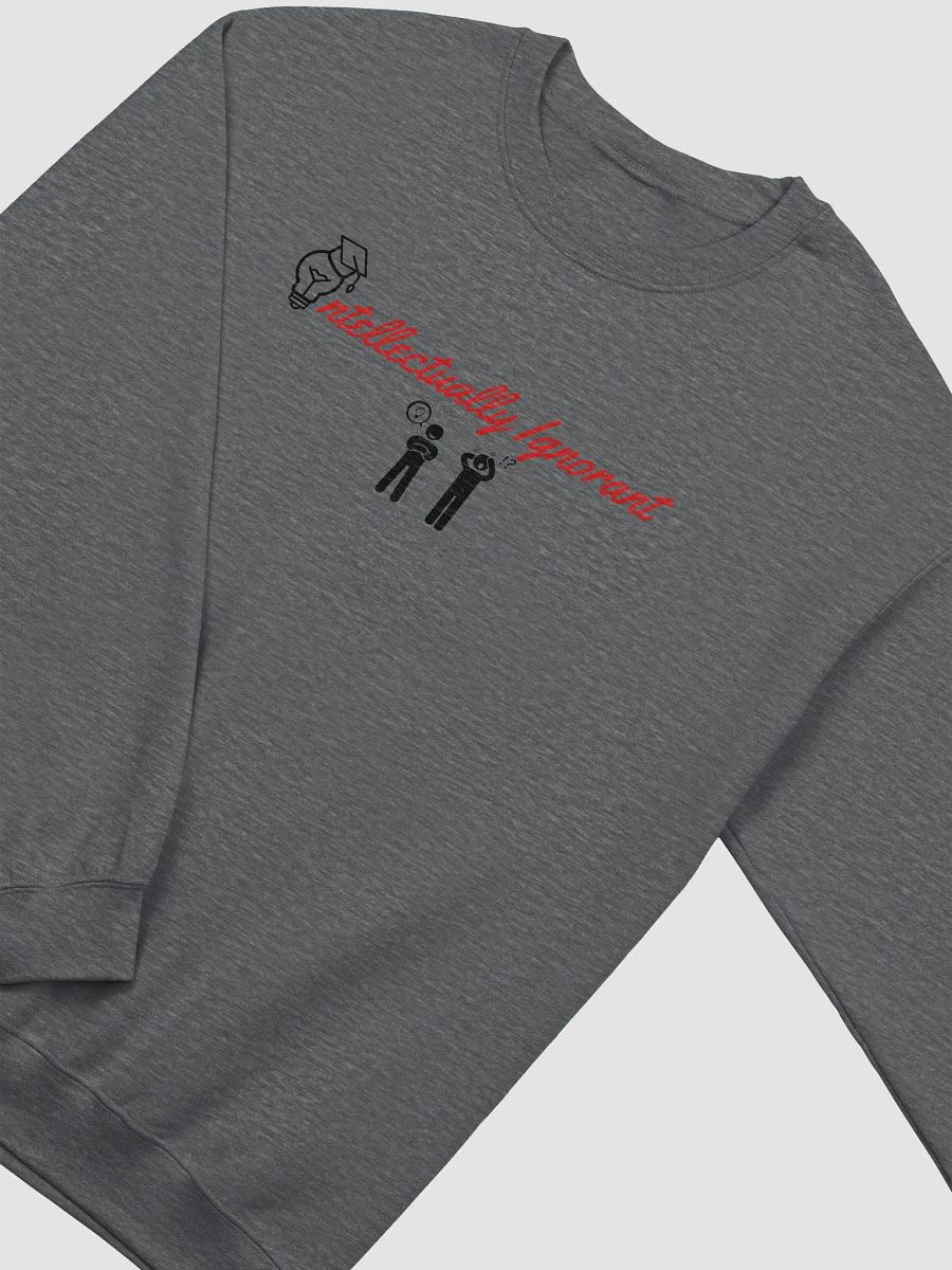Intellectually Ignorant Crewneck Sweat Shirt (original logo) product image (18)