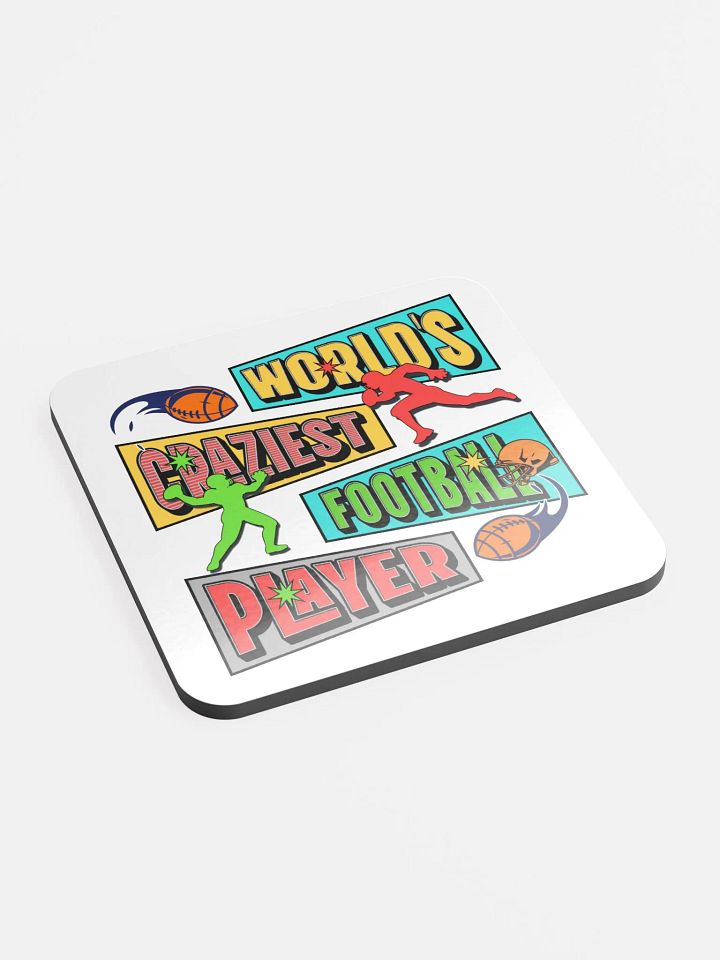 Worlds Craziest Football Player Coaster Set product image (1)
