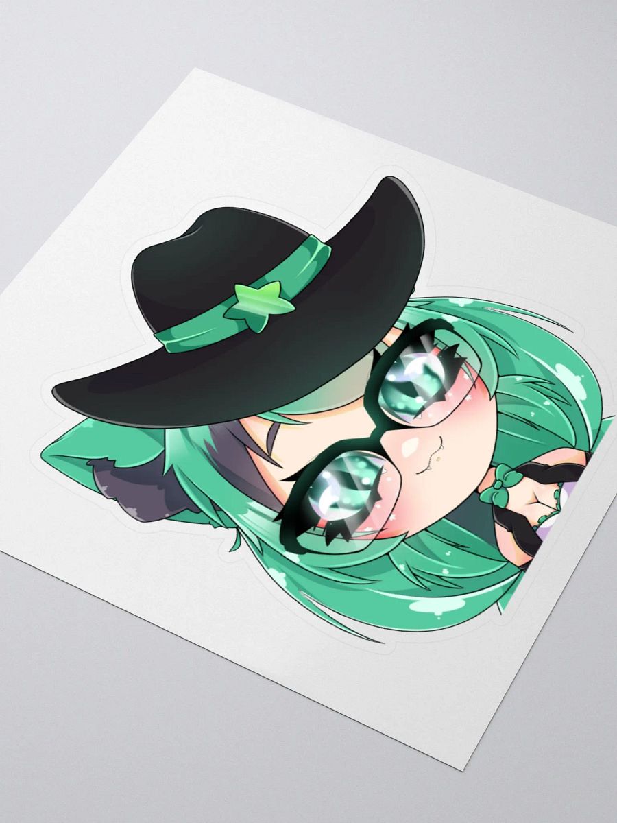 Mintzey Moon Half Chibi (Cowgirl) (Full Border) Sticker product image (3)