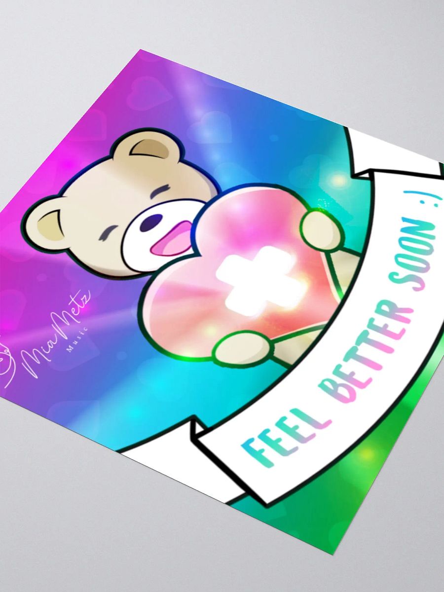 Feel better soon sticker product image (3)
