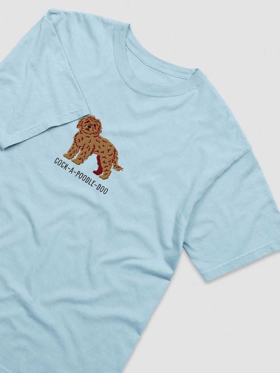 Cock-A-Poodle-Doo T-Shirt(Embroidered) of a Cockapoo product image (43)