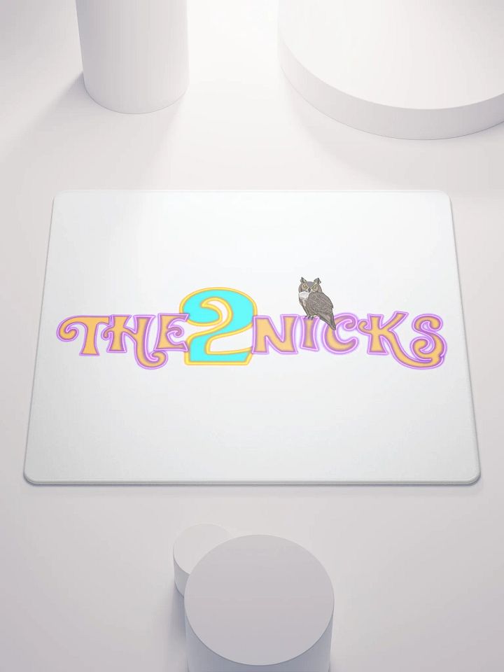 The2Nicks Gaming Mouse Pad (White) product image (2)