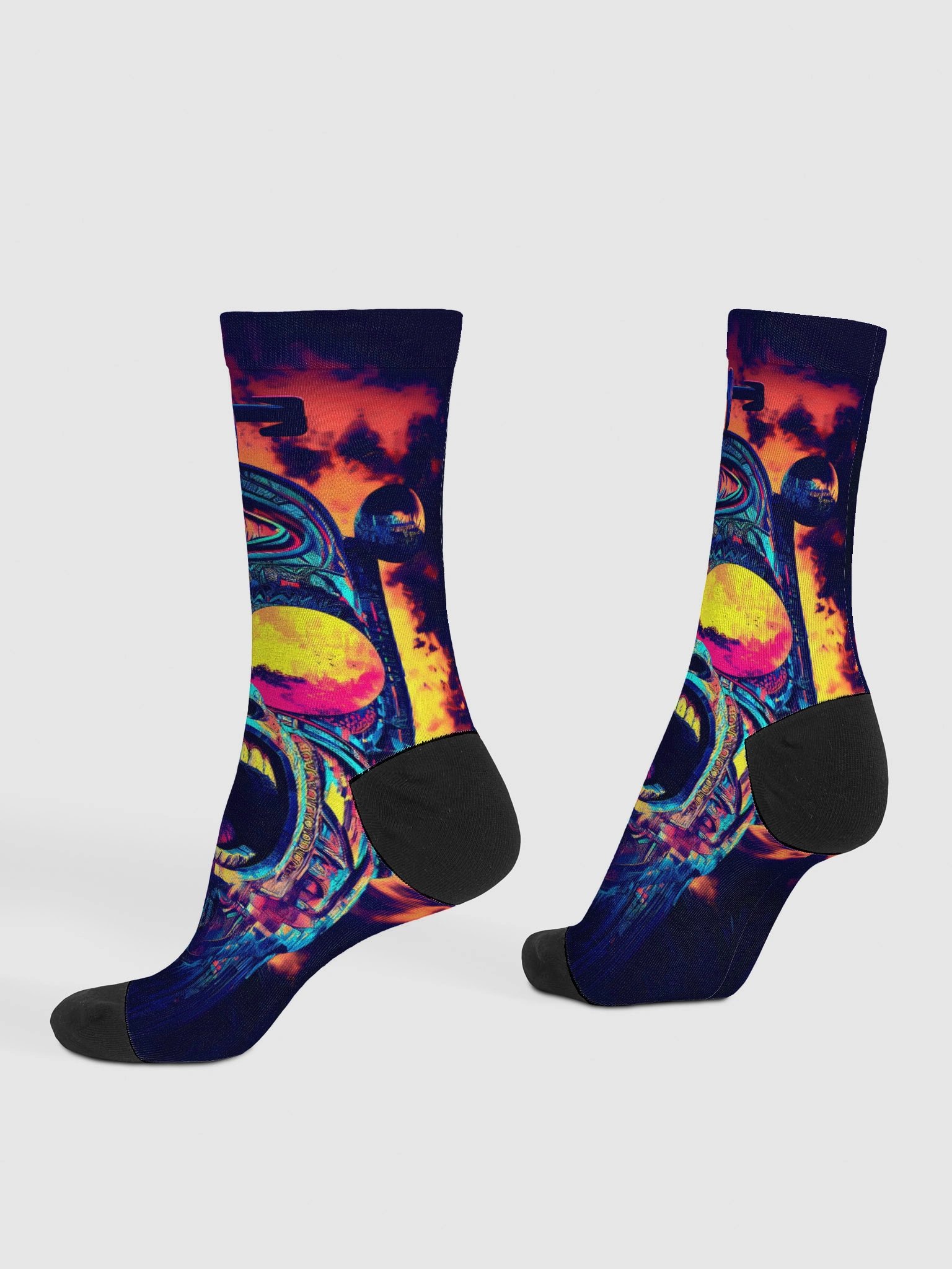 Micronova Totem Crew Socks product image (4)