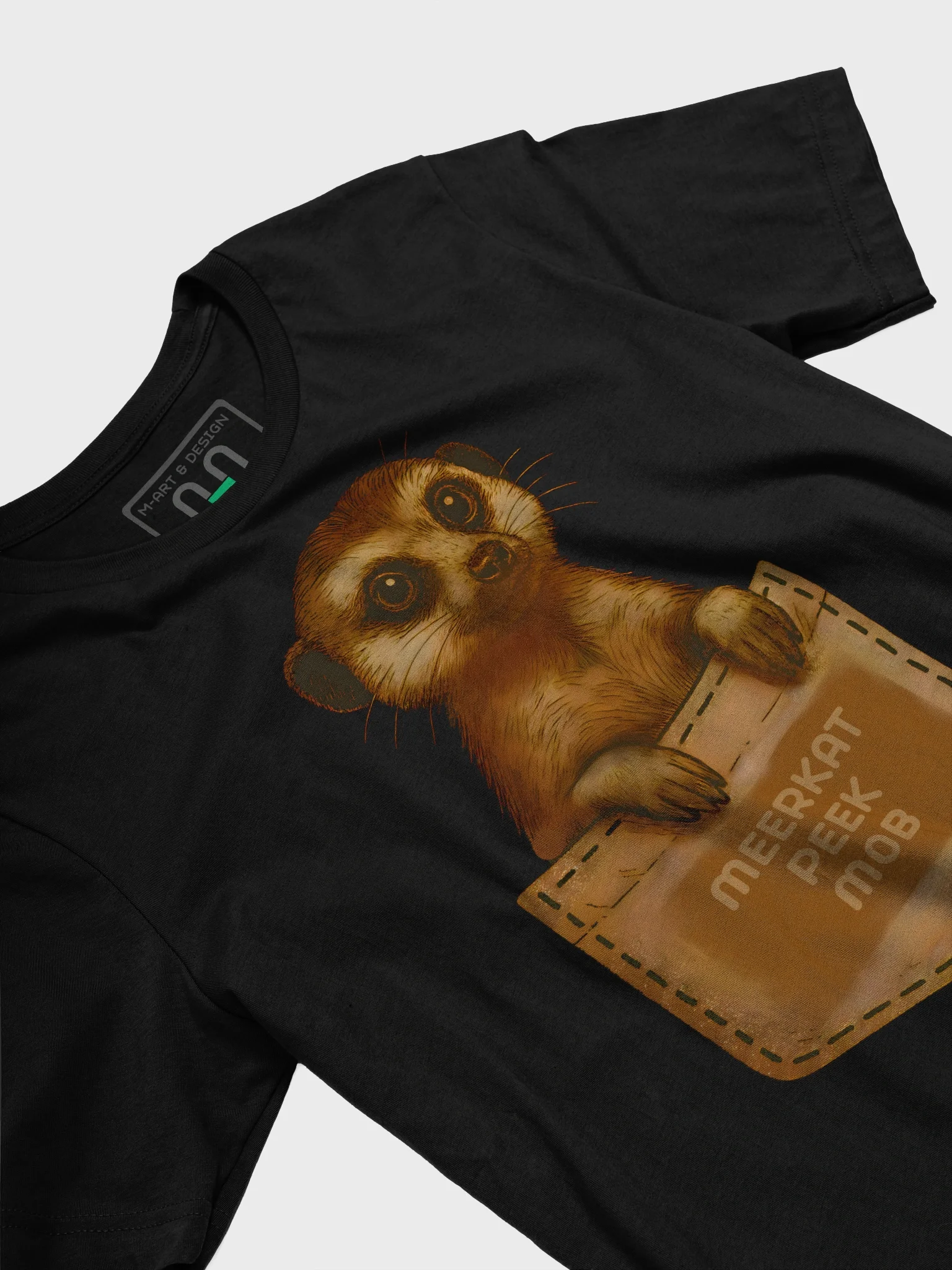 Meerkat-Peek Mob Tee – Desert Agents on Duty product image (3)