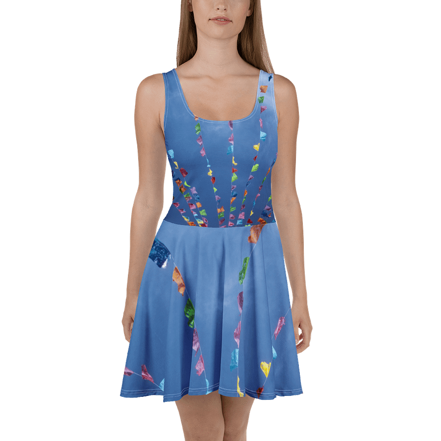 Papel Picado Skater Dress product image (2)