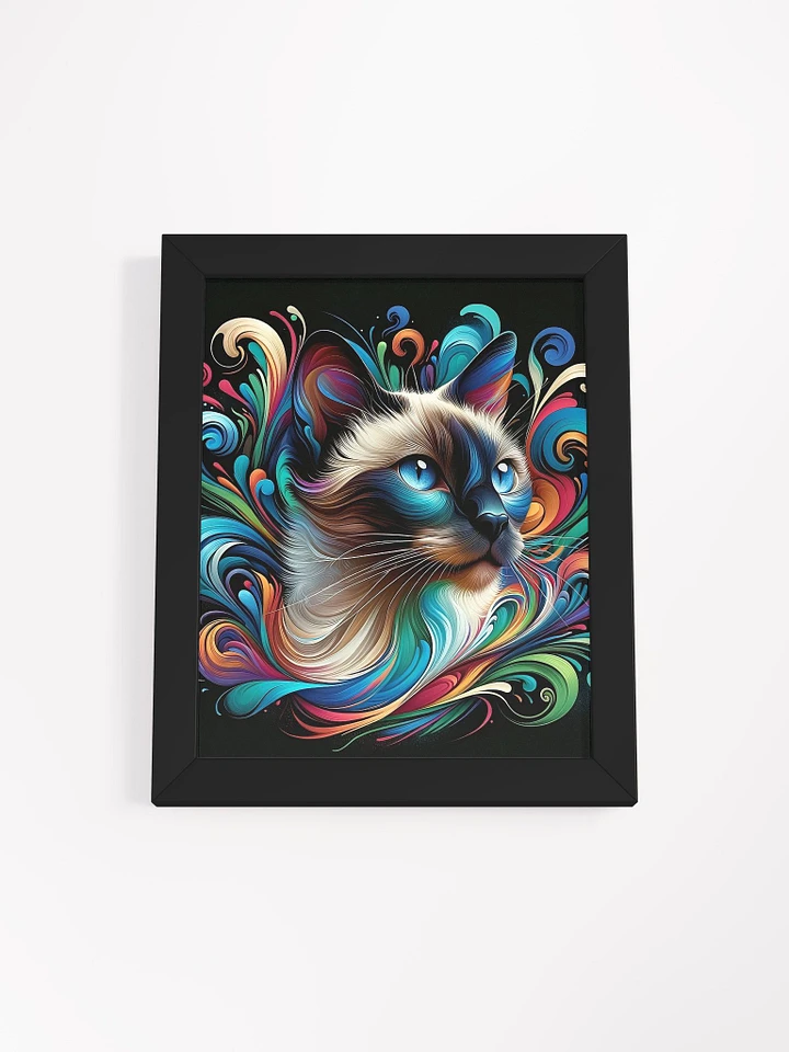 Framed High-Quality Matte Poster (in): Tonkinese 2 product image (1)