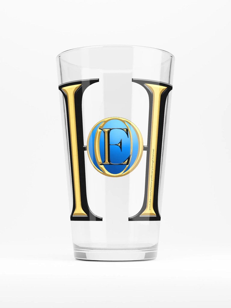 History of Everything Pint Glass product image (1)