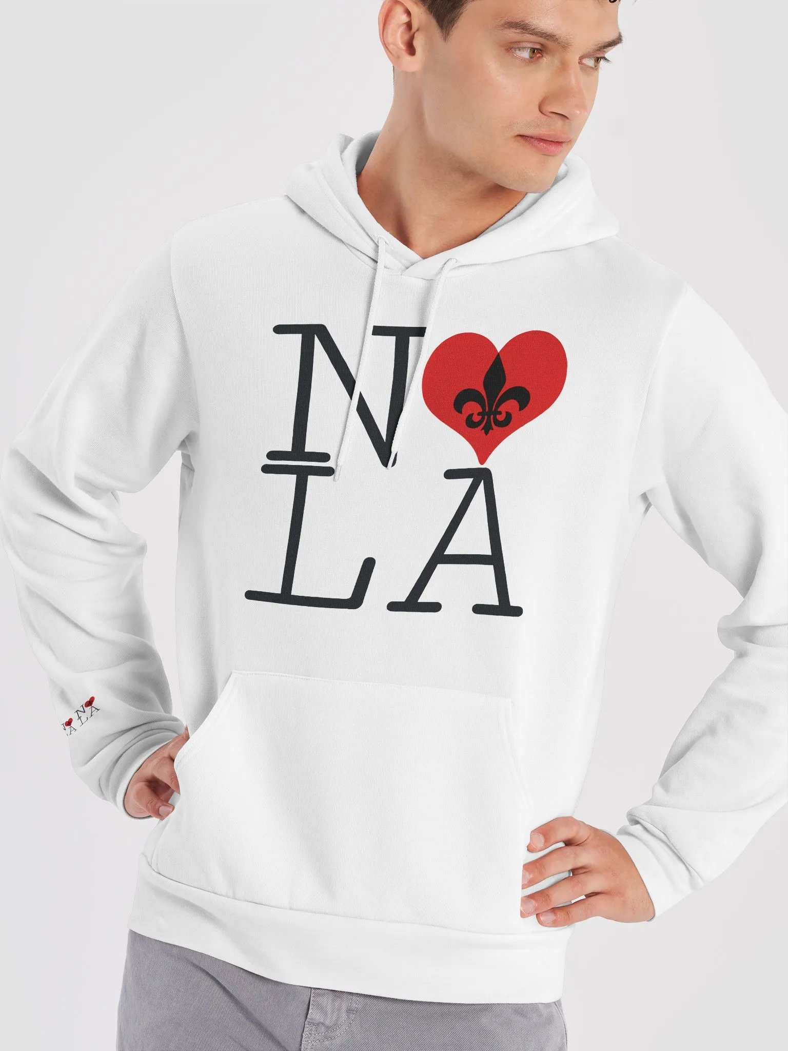 I LOVE NOLA **SUPERSOFT BIGSHOT HOODIE** (LEGACY SLEEVES) product image (12)