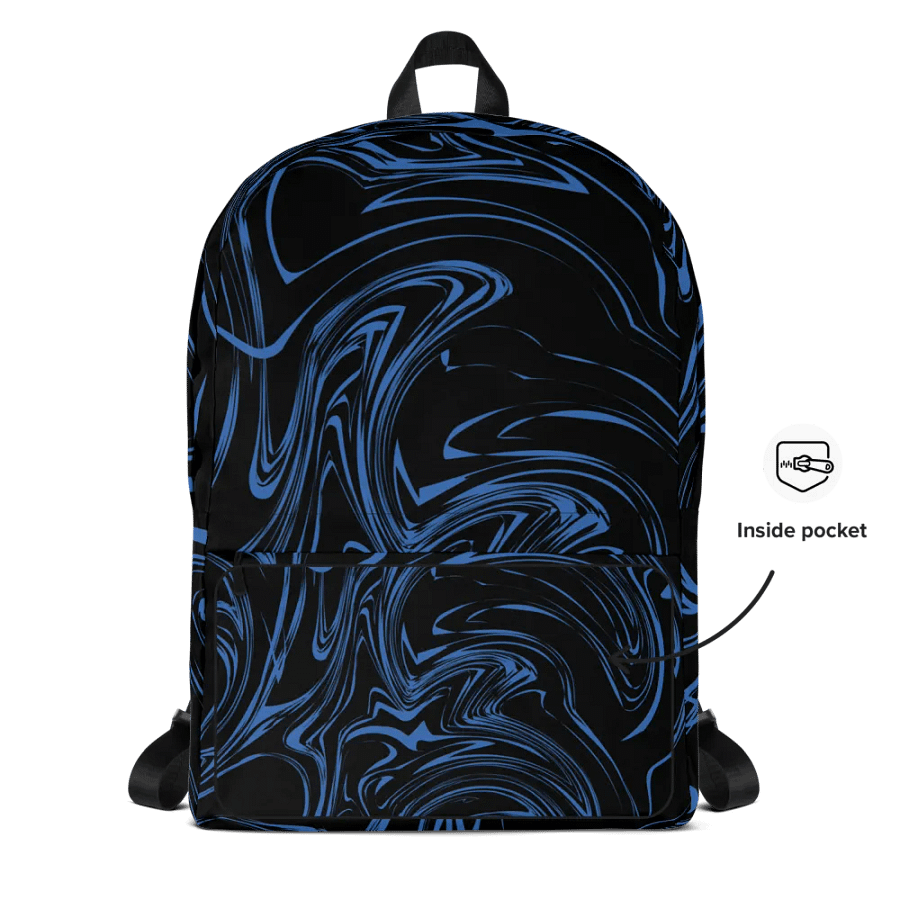 Swirl Motion All-Over Print Backpack product image (5)
