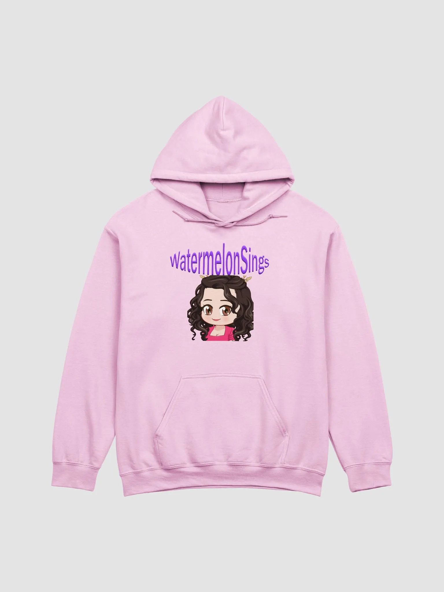WatermelonSings Pink Hoodie product image (1)