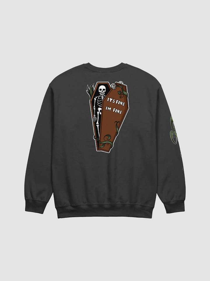 it's fine i'm fine crewneck (right sleeve) product image (2)