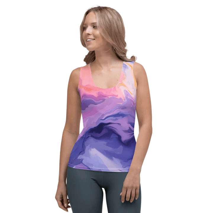 Marble Flow Women's Tank Top product image (1)