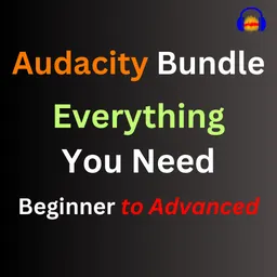 Audacity Bundle (Beginner to Advanced) [*DISCOUNT & Guarantee] product image (1)