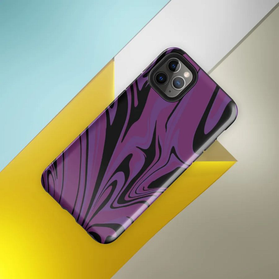 Purple Swirl Tough Case for iPhone® product image (8)