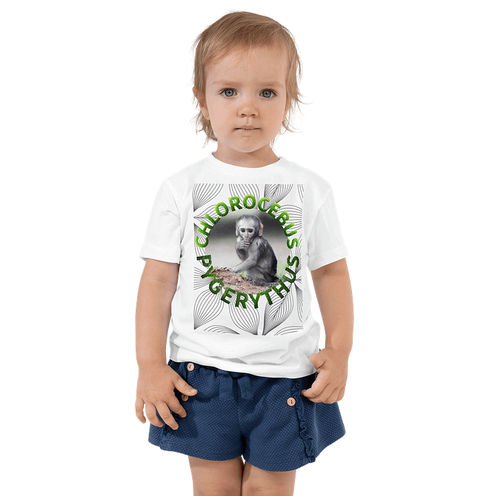Vervet Monkey Toddler Cotton T-Shirt product image (1)