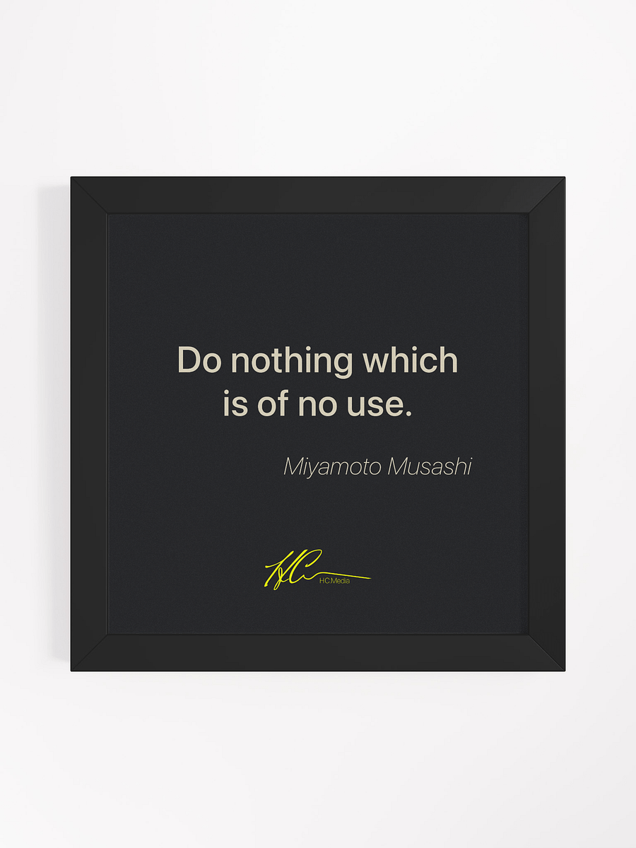 Miyamoto Musashi Q5 - Framed Poster product image (1)