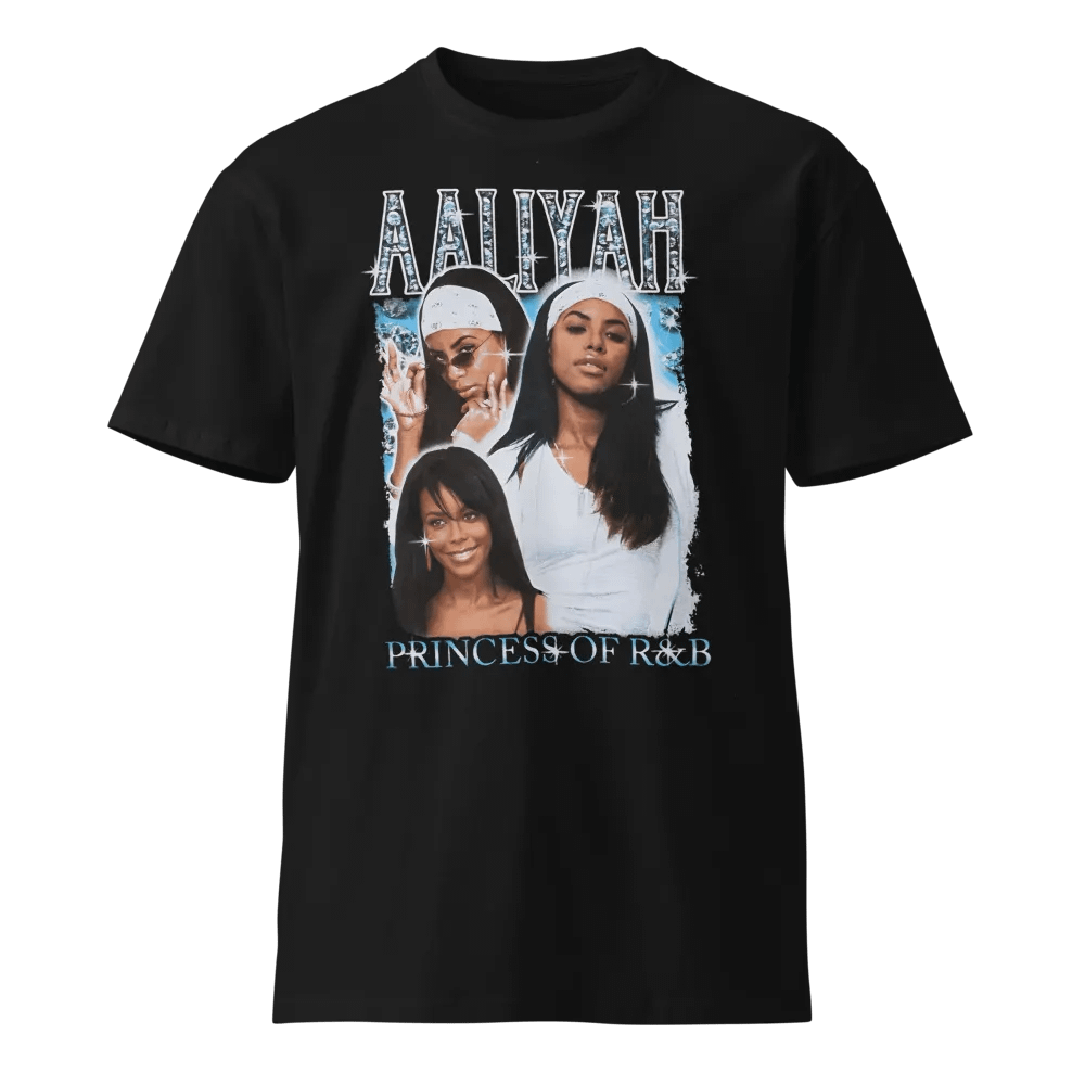 AALIYAH Princess of R&B Bandana Tee product image (2)