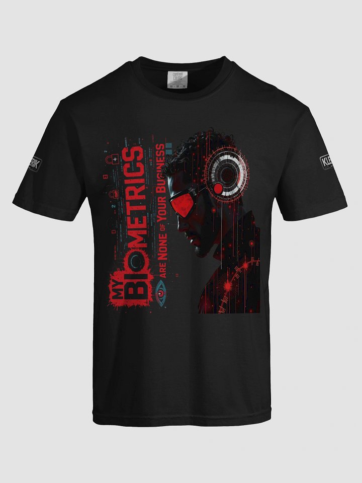 KLERIK Original Logo Tee- My Biometrics Are None Of Your Business product image (1)