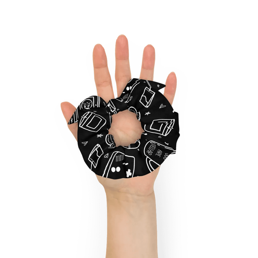 Dark Doodle Scrunchie product image (7)
