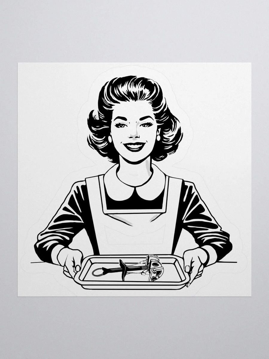 Trad Mom - Kiss Cut Sticker product image (1)