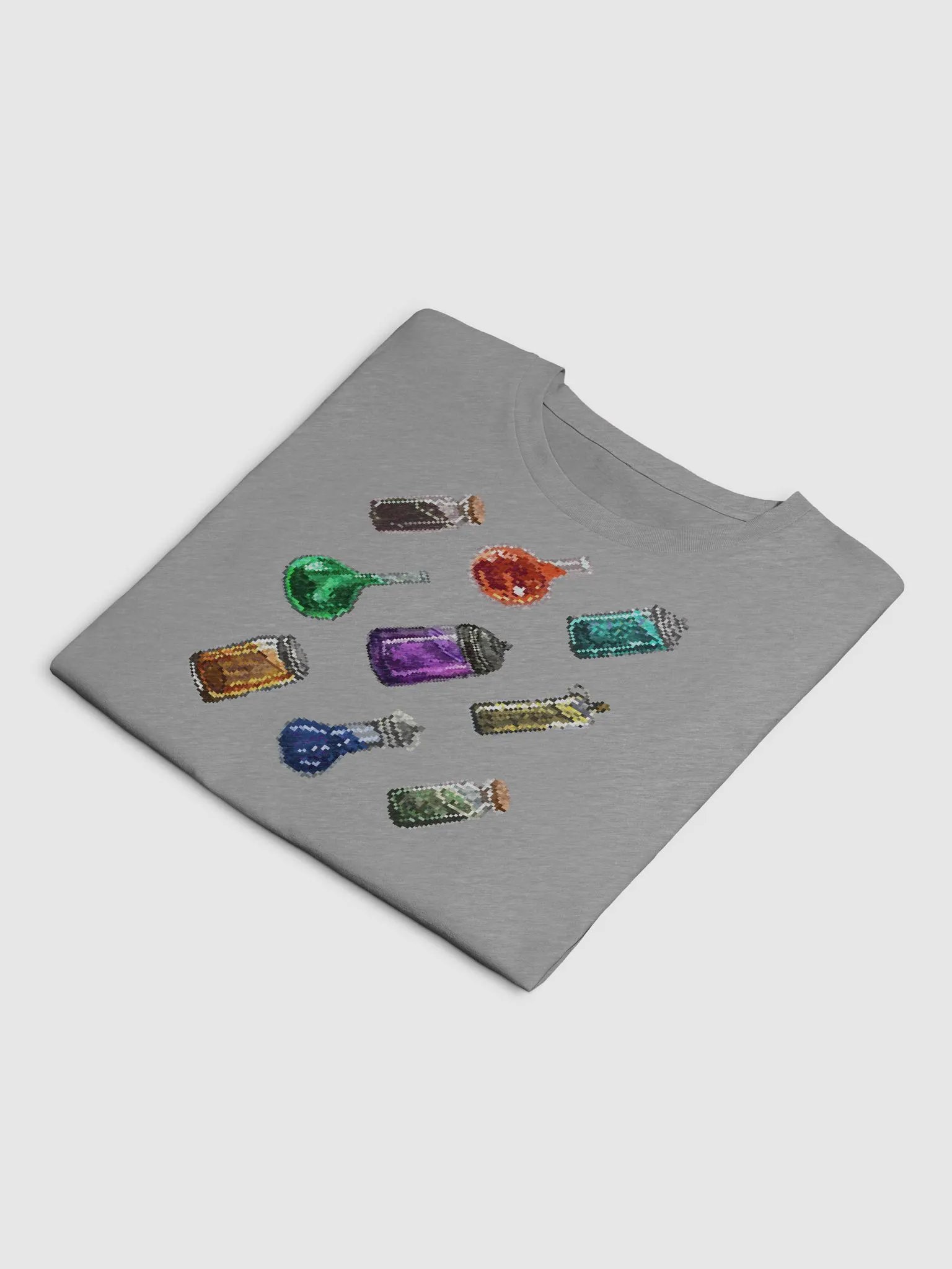 Witcher Pixel Potions Cropped Tee product image (27)