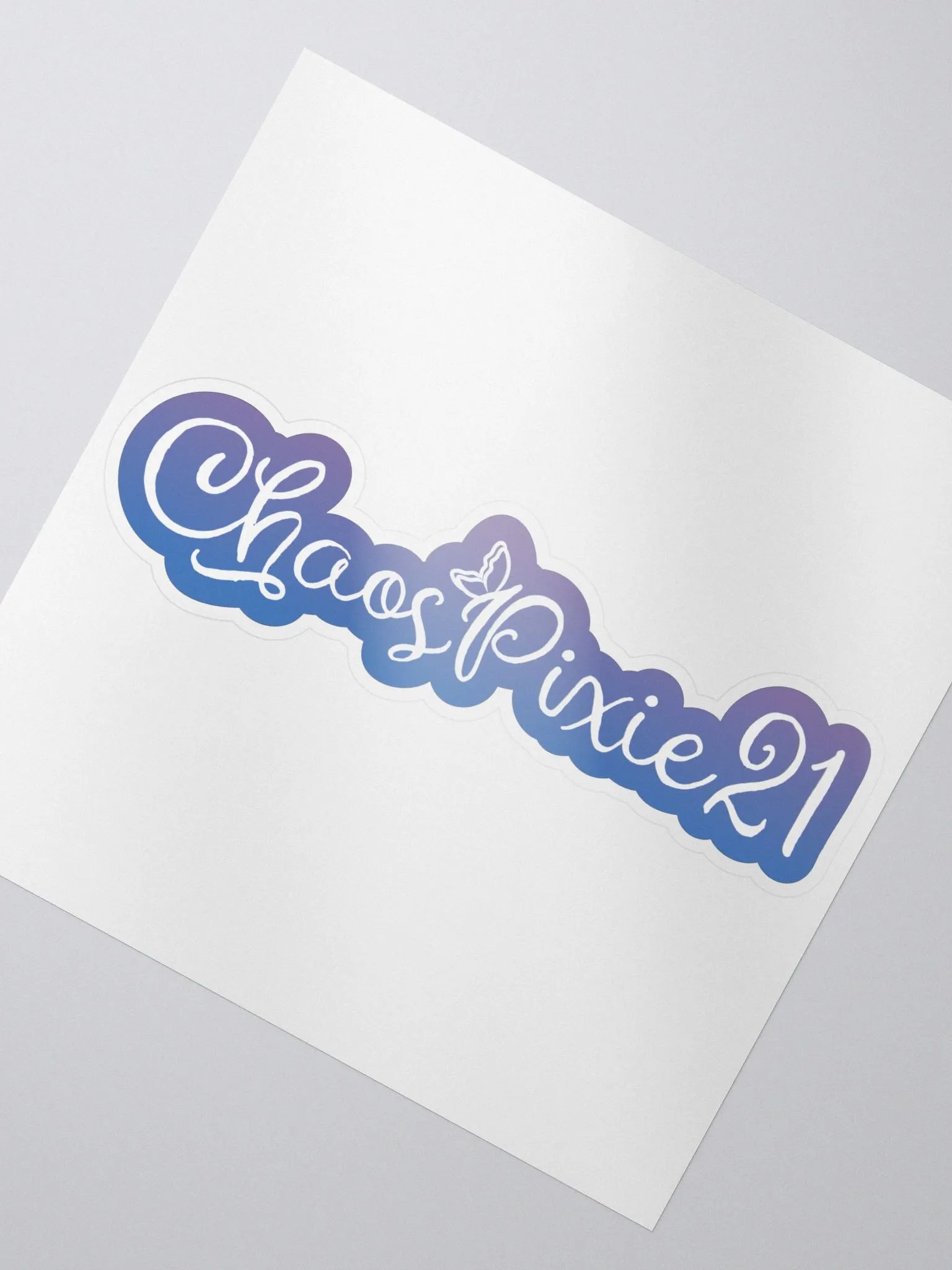 Purple and blue name logo product image (2)