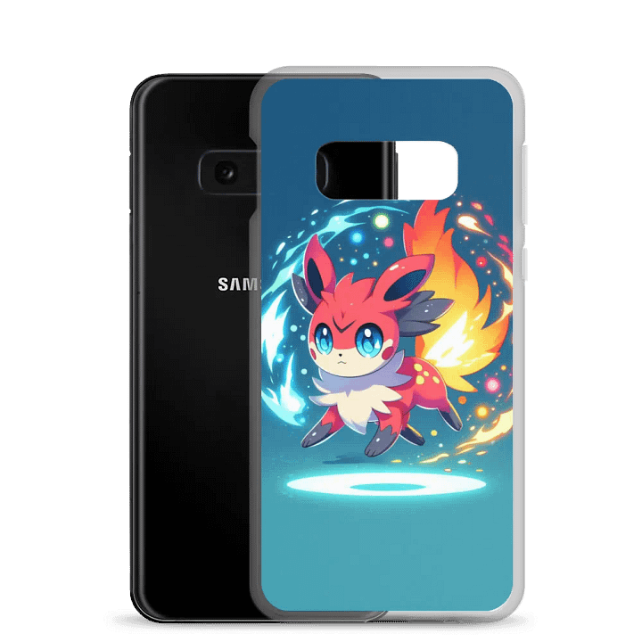 Fiery Feline Samsung Clear Case product image (21)