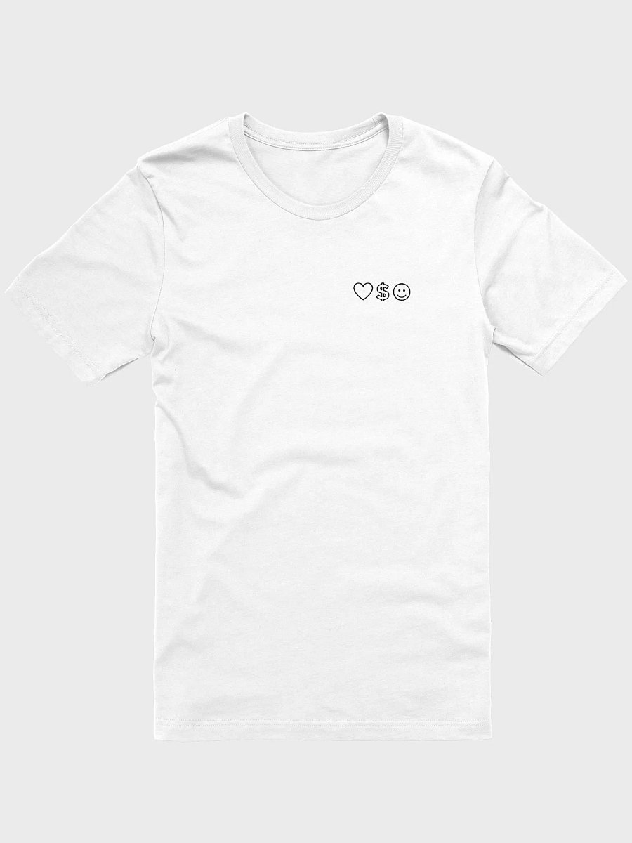 Anti Rich Rich Club T-Shirt (White & Gray) product image (1)