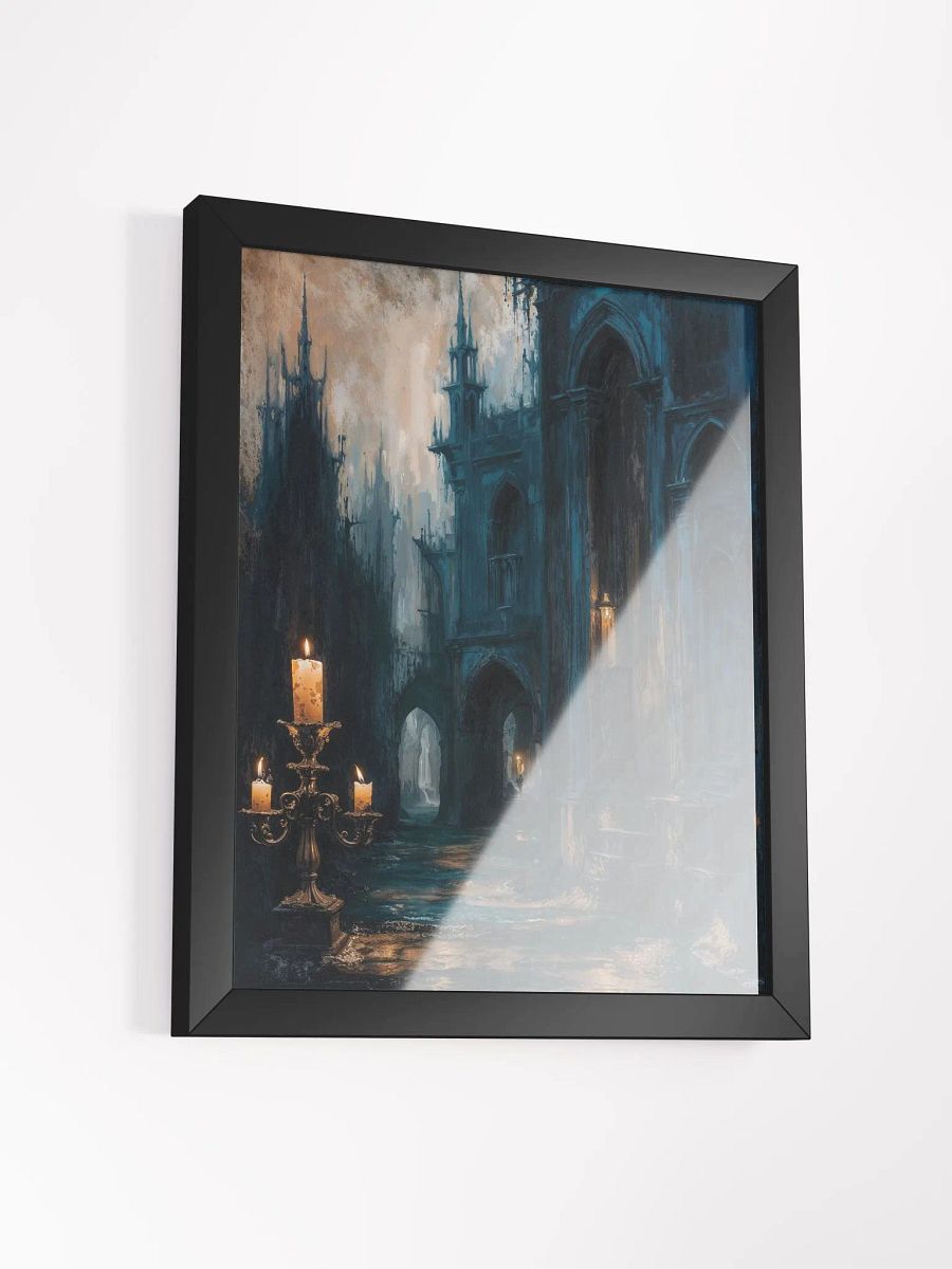 Gothic Architectural Twilight Framed Print product image (3)