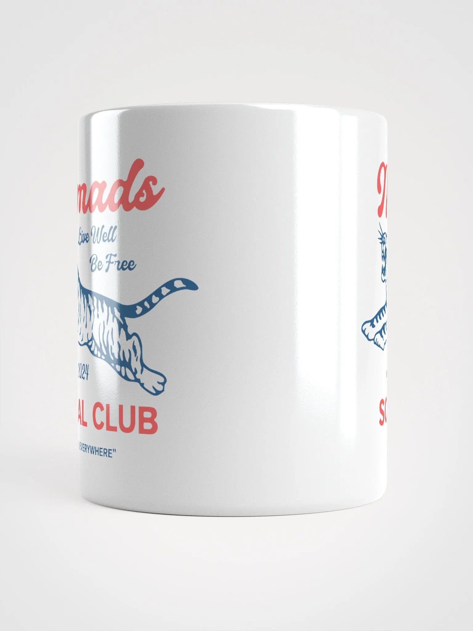 Leaping Tiger Garage Badge Mug product image (5)