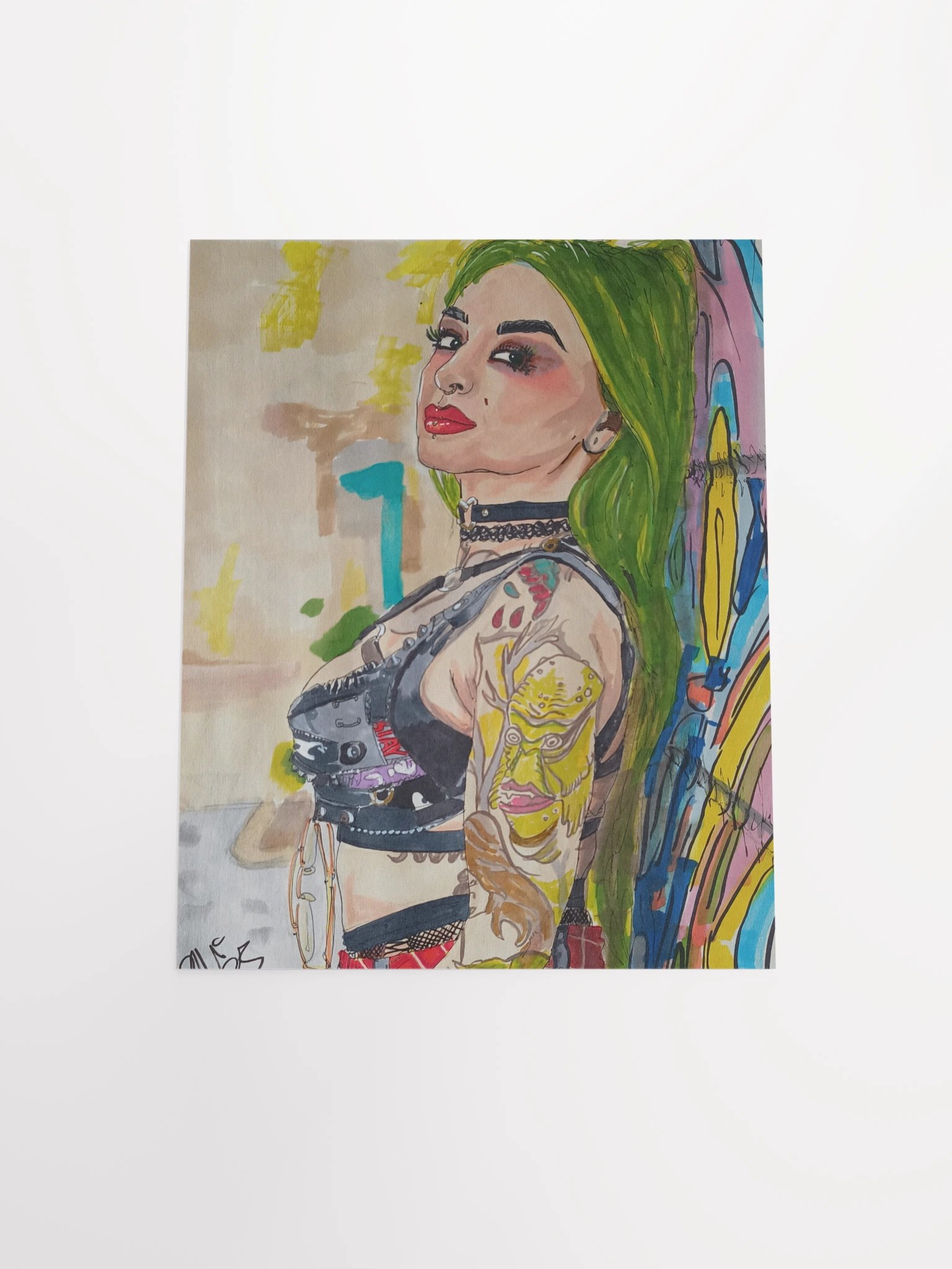 Art Poster Print - Street Shotzi product image (4)