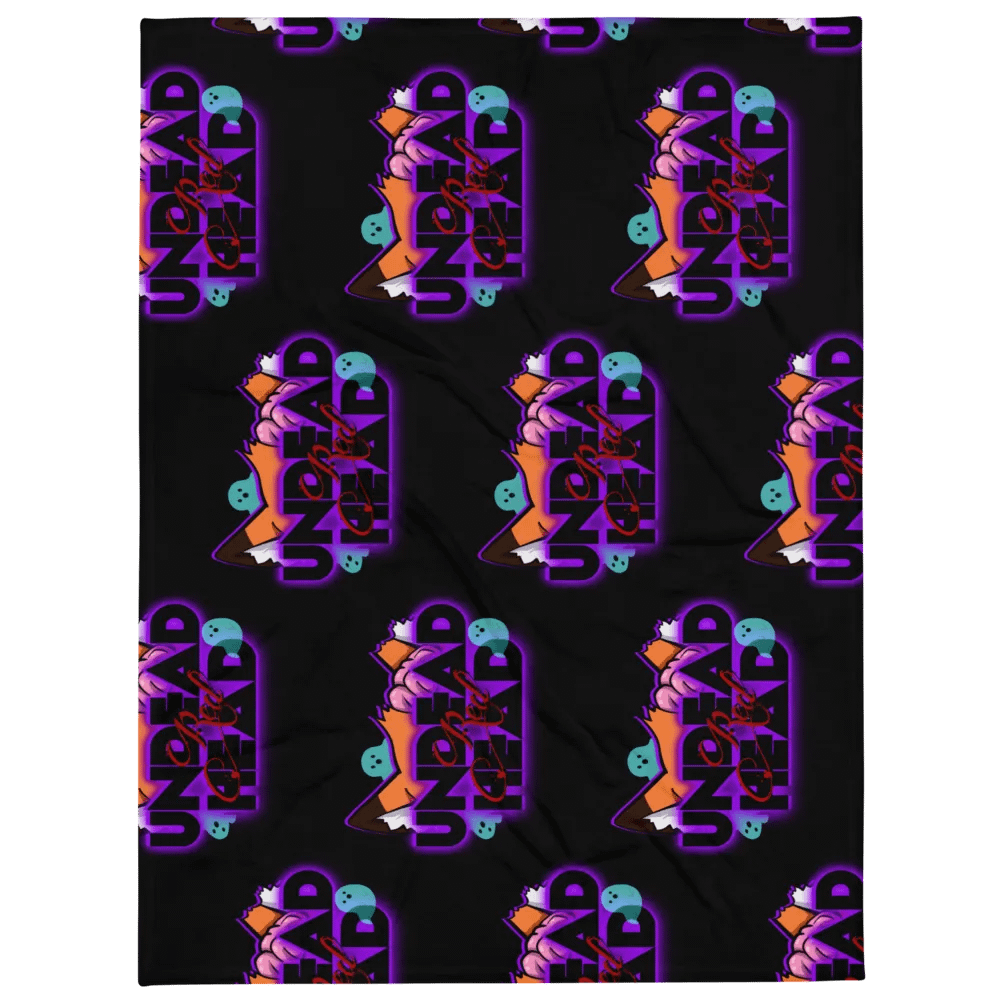 UndeadRedhead Throw Blanket product image (1)