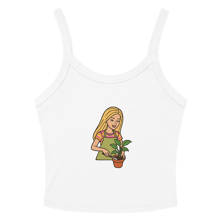 HOT GIRLS 💖 PLANTS - Mid-Length Tank product image (2)