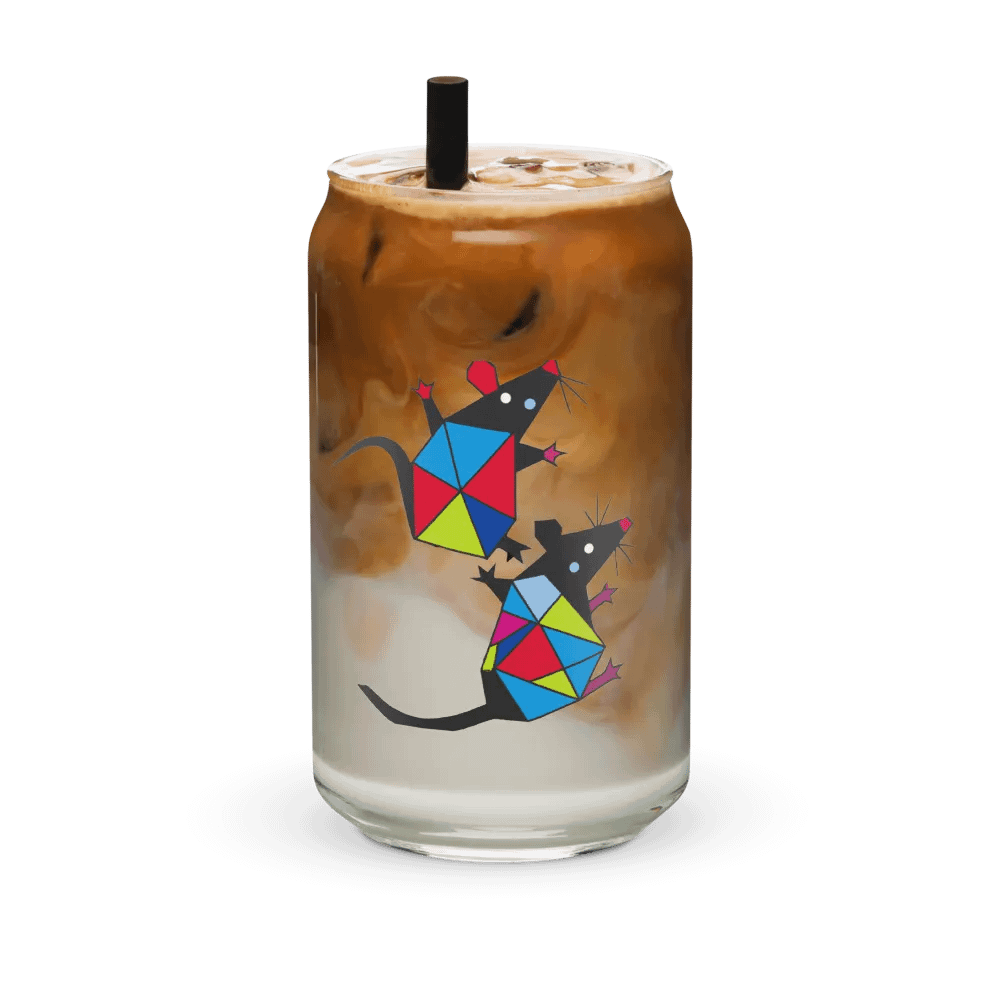 cubist rats glass product image (6)